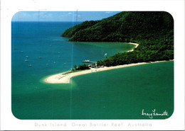 (2 F 28) Australia - QLD - Dunk Island (posted To Australia With Rugby Sport Stamp) - Great Barrier Reef