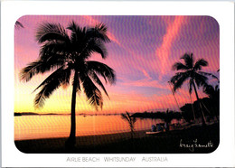 (2 F 28) Australia - QLD - Sunset In Airlie Beach (posted To Australia Sport Stamp) - Great Barrier Reef