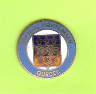 Pin's Château Montébello Québec - 1II30 - Villes