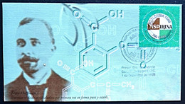 COLOMBIA 1999 Medicine ,Chemistry Bond, - Aspirine Felix Hoffmann German Chemist- Colombia FDC Cover (**) - Neufs