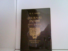 Journal Intime. - Duitse Auteurs