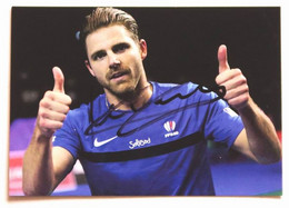 CPM Postcard Carte Postale FFBAD Volleyball Joueur BRICE LEDERVEZ Avec Autographe - Pallavolo