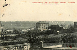 Arcueil Cachan * Vue Sur Cachan , Prise Des Lumières * école Des Travaux Publics * Ligne Chemin De Fer - Arcueil