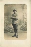 Militaria * Carte Photo * Soldat Militaire De Régiment D'infanterie ? - Regimente