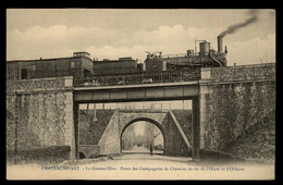 44 - Châteaubriant La Grenouillère Ponts Chemin De Fer De L'Ouest Et D'Orléans Locomotive #00532 - Châteaubriant