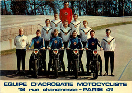 Paris * 4ème * équipe D'acrobatie Motocycliste * 18 Rue Chanoinesse * Sport Moto Police Policiers - District 04