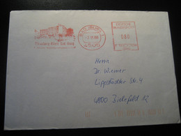 BAD IBURG 1986 Klinik Clinic Hospital Clinique Thermal Health Sante Meter Mail Cancel Cover GERMANY - Termalismo