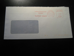 BAD SALZUFLEN 1985 Fachklinik Salzetal Clinic Hospital Clinique Thermal Health Meter Mail Cancel Cover GERMANY - Hydrotherapy