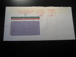 BAD SALZUFLEN 1986 Kliniken Am Burggraben Clinic Hospital Clinique Thermal Health Meter Mail Cancel Cover GERMANY - Hydrotherapy