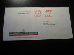 BAD SALZUFLEN 1996 Kliniken Am Burggraben Clinic Hospital Clinique Thermal Health Meter Mail Cancel Cover GERMANY - Bäderwesen