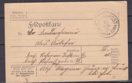 Allemagne - Empire - Carte Postale Militaire De 1916 - Oblit KB Bahnpost - - Lettres & Documents