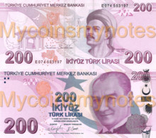 TURKEY, 200 Turkish Lira, 2021, PNEW, Series C, UNC - Turquie