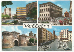 AB942 Velletri (Roma) - Auto Cars Voitures - Panorama Vedute Multipla / Viaggiata 1966 - Velletri
