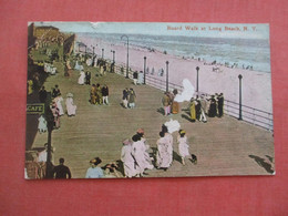 Board Walk Long Beach. .paper Rub Center.     Long Island  New York > Long Island    Ref 5461 - Long Island