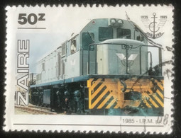 Zaïre -  C6/24 - (°)used - 1985 - Michel 927 - Transportmiddelen - Used Stamps