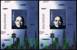 2021.09.12. 100th Anniversary Of The Birth Of Stanisław Lem - Official Release Polish Post - 2 X Block A;B ND. MNH - Ungebraucht