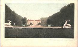 CPA-Carte Postale  Germany- Schwetzingen Hirchgruppe Mit  Dem Schloss Début 1900 VM44632ok - Schwetzingen