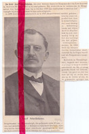 Lier - Burgemeester Jozef Schellekens  - Orig. Knipsel Coupure Tijdschrift Magazine - 1912 - Non Classificati
