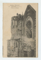 52 LAVENTIE , Ruines De L'Eglise ( Guerre 1914-18) ( 2 Scans ) - Laventie