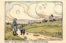 CPA Illustrateur HANSI J. J. Waltz * En Alsace , N°23 * Hansi - Hansi