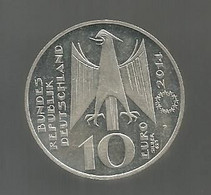 JC, Monnaie , ALLEMAGNE , 10 Euro, FAHRENHEIT SKALA, 2014 , Argent 625/1000, 2 Scans - Germania