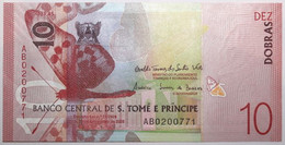 Sao Tome Et Principe - 10 Dobras - 2020 - PICK 77 - NEUF - Sao Tome And Principe