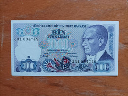 Billete De Turquia De 1000 Türk Lirası, Año 1970, Uncirculated - Türkei