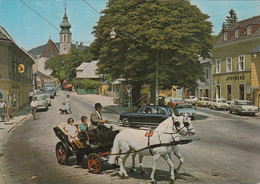 Austria - 1190 Wien-Grinzing - Himmelstraße - Kutsche - Cars - Renault - Ford Taunus 17m - Opel Kapitän - Nice Stamp - Grinzing