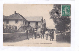 CPA :  14 X 9  -  Lac  D'ANNECY.  -  DOUSSARD.  -  Hôtel  Du  Bout  Du  Lac - Doussard