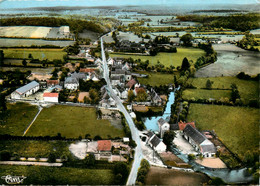 Dompierre Sur Nièvre * Vue Générale Aérienne De La Commune * La Route - Sonstige & Ohne Zuordnung