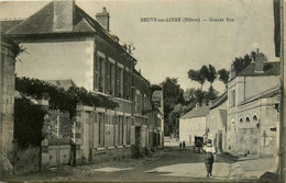 Neuvy Sur Loire * La Grande Rue Du Village - Other & Unclassified