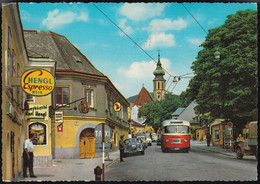 Austria - 1190 Wien-Grinzing - Gasthaus Hengl - Cars - Trolley Bus - Mercedes - Grinzing