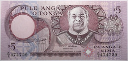 Tonga - 5 Pa'Anga - 1995 - PICK 33c - NEUF - Tonga