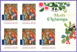 Australia 2020. Merry Christmas. Religion. Christianity. Booklet.  MNH - Unused Stamps