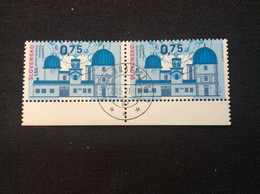 2021 Yvert 827 Paire Oblitéré 150 Ans De L’Observatoire De Hurbanovo - Used Stamps