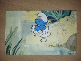 SCHTROUMPF - PILATE N°77 / LES CENTS SCHTROUMFS CHOCOLAT KWATTA Poster Belgique Années 60 Smurfen Smurfs - Stripverhalen