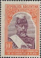 ARGENTINA - 50th ANNIVERSARY OF THE FOUNDING OF THE CITY OF LA PLATA (JULIO A. ROCA, 10 C) 1933 - MNH - Neufs