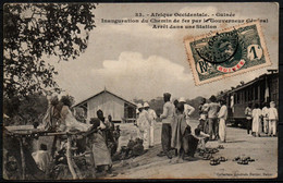 Guinée - Carte Postale - Yvert N° 33 - Conakry - Covers & Documents