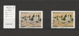 TIMBRE DE FRANCE ADHESIFS VARIETES DIVERSES - Used Stamps