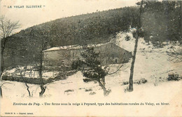 Le Puy * Environs * Une Ferme Sous La Neige , Village Hameau PEYRARD * Habitation Rurale En Hiver - Le Puy En Velay