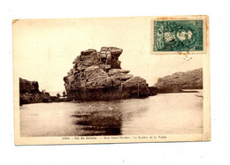 Carte Ile De Groix Cachet Sur La Fontaine - Groix