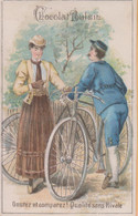 Couple Avec Vélo D'époque - Poulain