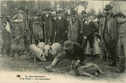 Corrèze * Dans Nos Campagne N°61 * à La Foire * Le Langueyeur * Métier Marché Aux Cochons Porcs - Other & Unclassified