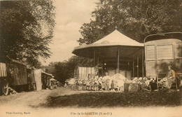 Auteuil Le Roi * La Fête De St Sanctin * Foire Fête Foraine * Manège Carrousel * Bohémiens - Autres & Non Classés