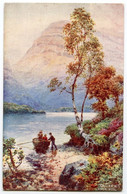 ARTIST : WIMBUSH - CALLANDER, LOCH VOIL (TUCK'S OILETTE) - Wimbush