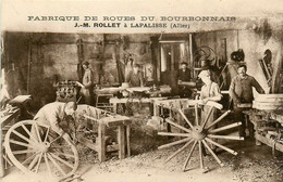 Lapalisse * Fabrique De Roues Du Bourbonnais J.M. ROLLET * Charron Charronnage Bois * Atelier Artisan - Lapalisse