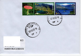 ROMANIA : JOINT ISSUE WITH ARGENTINA - 2 Stamps + Margin On Circulated Cover  - Registered Shipping! - Otros & Sin Clasificación