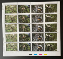 Madagascar Madagaskar 2021 Mi. 2718 - 2721 Lemuriens Lemurs Faune Fauna Propithecus Sheet Planche Bogen - Mono