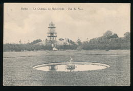 AALTER   LE CHATEAU DE NOBELSTEDE - VUE DU PARC   2 SCANS - Aalter