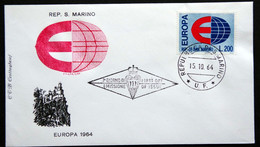 San Marino  1964     EUROPA / CEPT  MiNr.826  FDC ( Lot 6544 ) - FDC